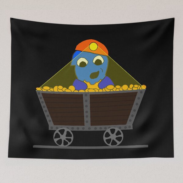 Item preview, Glen Mines for Bit Coins designed and sold by Theophanes Avery.