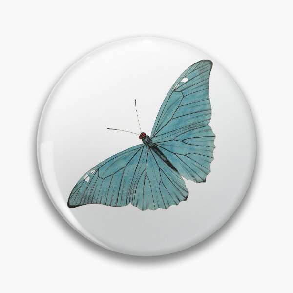 Item preview, Vintage Blue Butterfly Illustration designed and sold by xostarboyxo.