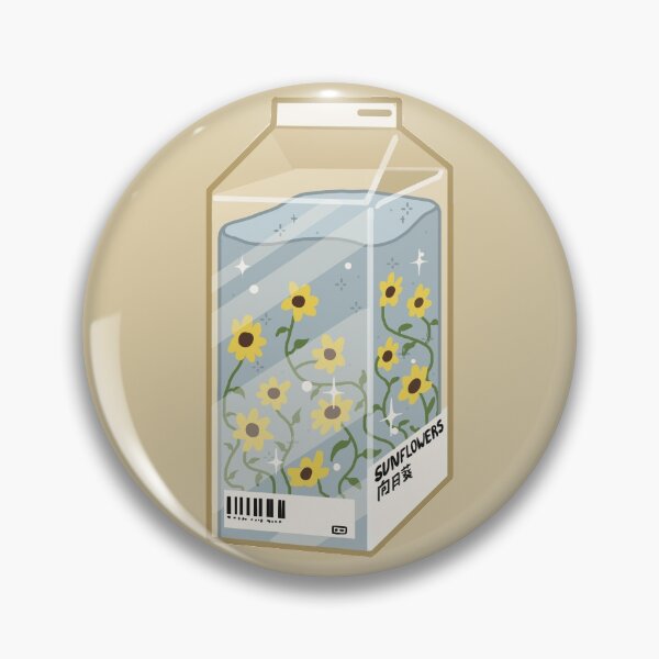 Artikelvorschau, Sonnenblumen im Milchkarton entworfen und verkauft von ATiredStudent.