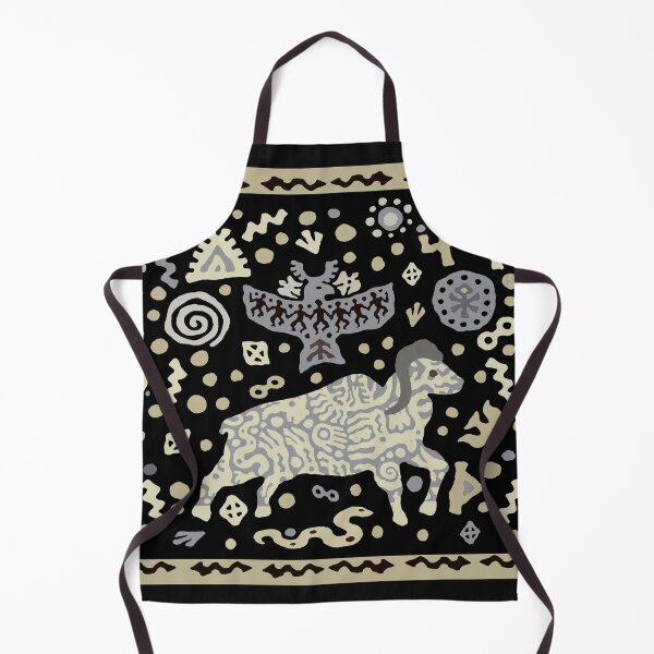 Item preview, Year of the Ox Ritual - black tan gray designed and sold by Esprit-Mystique.