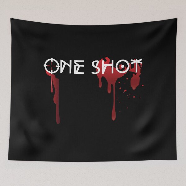 Item preview, One Shot - Gaming - Check your health mate! designed and sold by sneaky-nz.