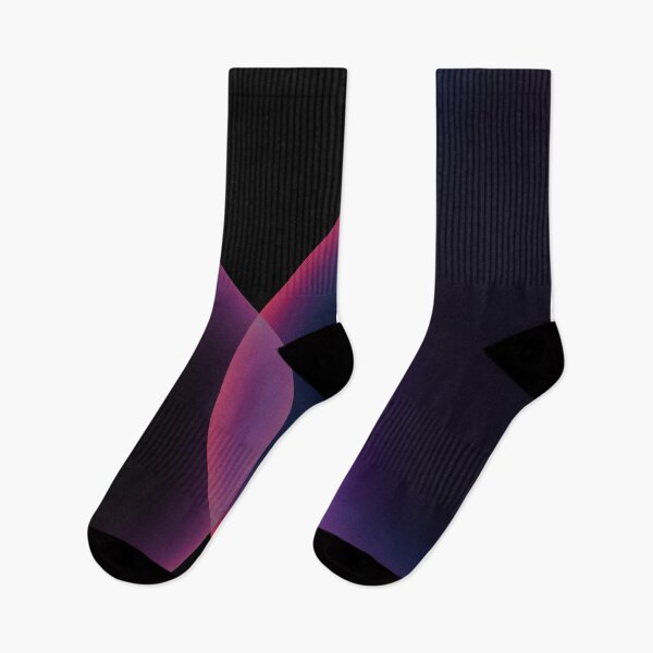 Artikelvorschau, Abstrakter geometrischer flüssiger violetter Neonfarbverlauf auf schwarzem Hintergrund. entworfen und verkauft von FriendsList.