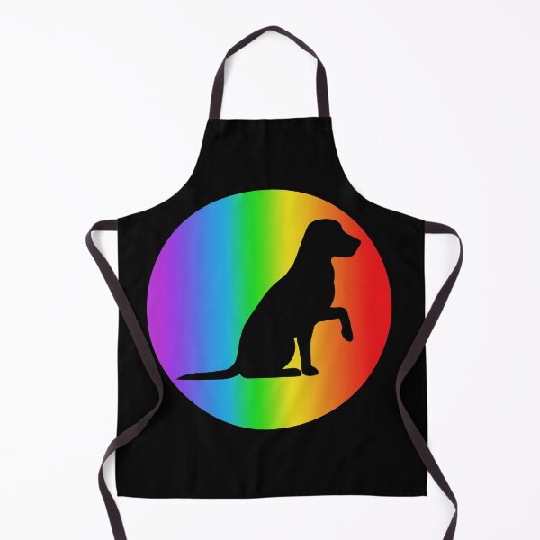 Item preview, labrador retriever dog lover rainbow silhouette gifts designed and sold by alaechamlal.