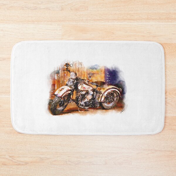 Item preview, Clasic Vintage Motorcycle - original watercolor by Vart. designed and sold by vartstudio.
