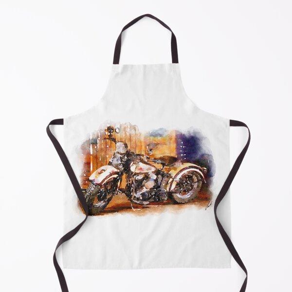 Item preview, Clasic Vintage Motorcycle - original watercolor by Vart. designed and sold by vartstudio.