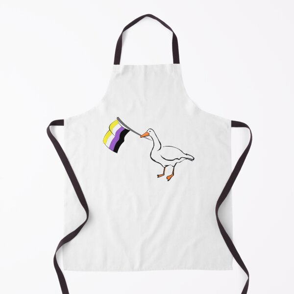 Item preview, Untitled Goose Nonbinary Pride designed and sold by failephant-art.