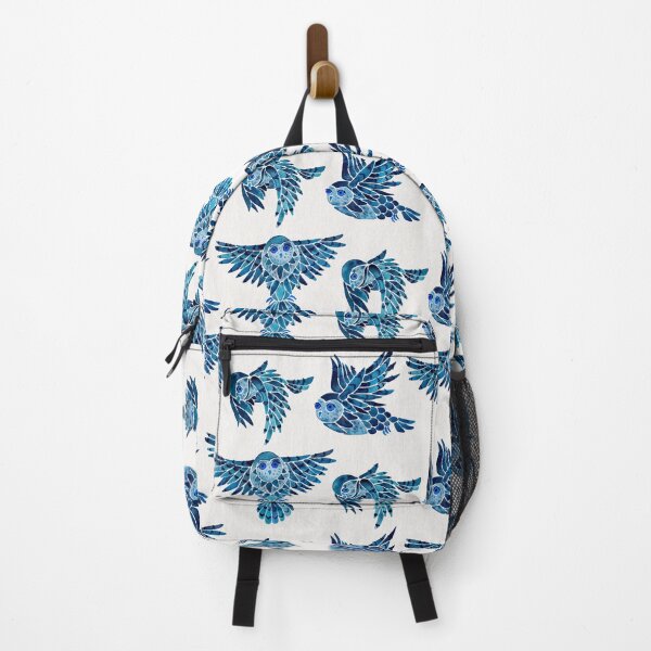 Item preview, Owls in Flight – Navy designed and sold by Cat Coquillette.