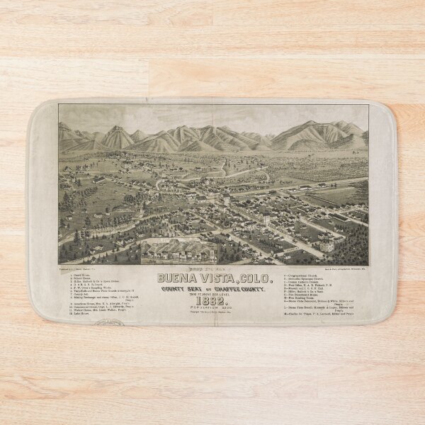 Item preview, Buena Vista, Colorado (1882) designed and sold by allhistory.