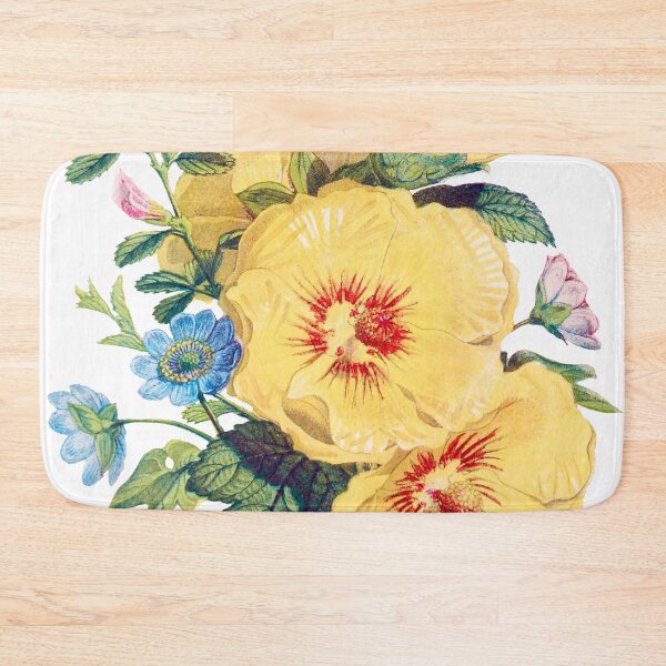 Item preview, Vintage Yellow Blue and Pink Bouquet Illustration designed and sold by xostarboyxo.