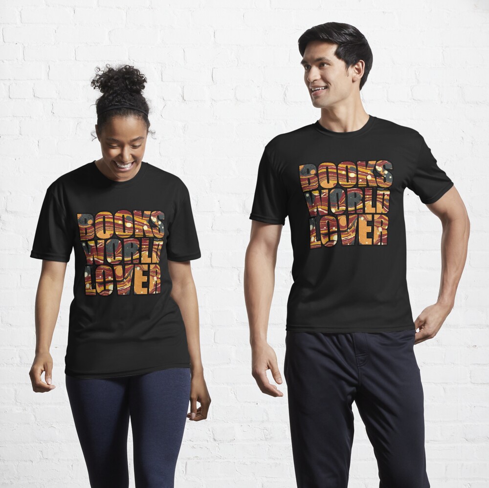 Vista previa del artículo con la obra «Camiseta deportiva», diseñado y vendido por bibliotee.