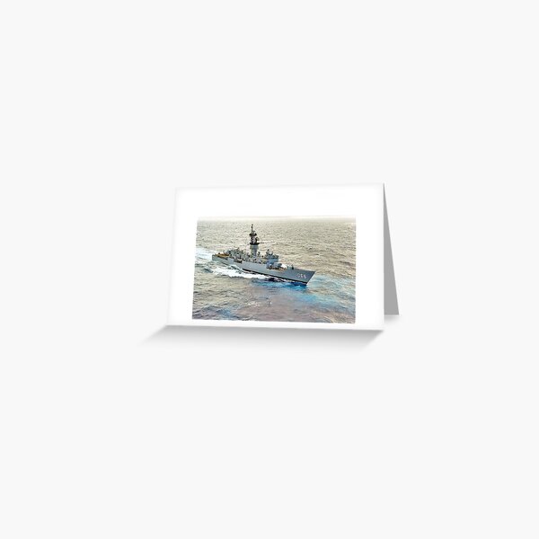 USS MARVIN SHIELDS (FF-1066) SHIP'S STORE Greeting Card