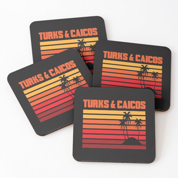 Item preview, Vintage Turks & Caicos Islands Retro Design T-Shirt designed and sold by mydesigns15.