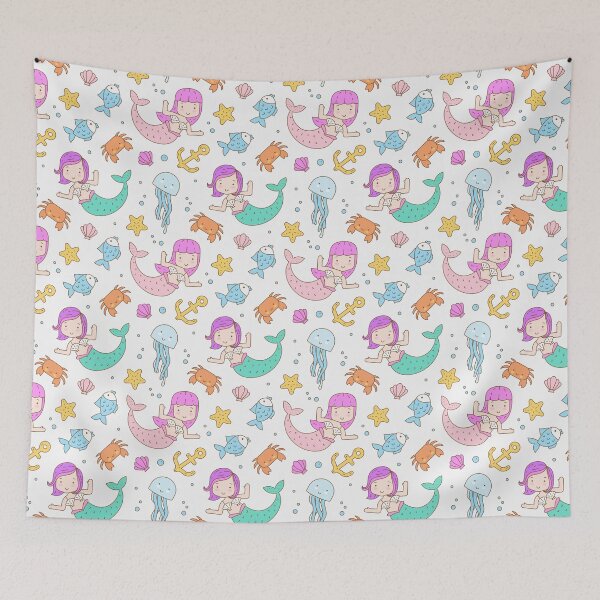 Item preview, Hand drawn mermaids designed and sold by della95.