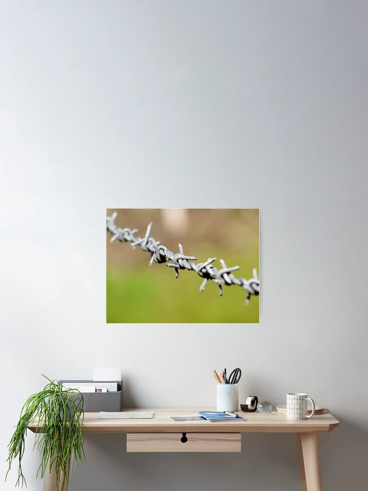 Thumbnail 2 of 3, Poster, Fenced In designed and sold by Donna Keevers Driver.