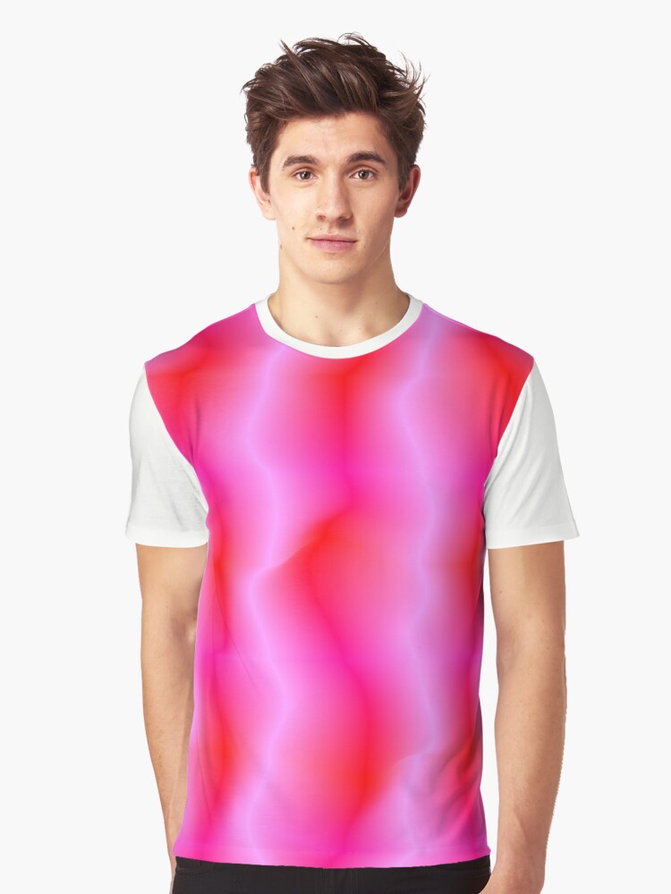 Pink and Red Streamers Graphic T-Shirt for Sale by universewitness