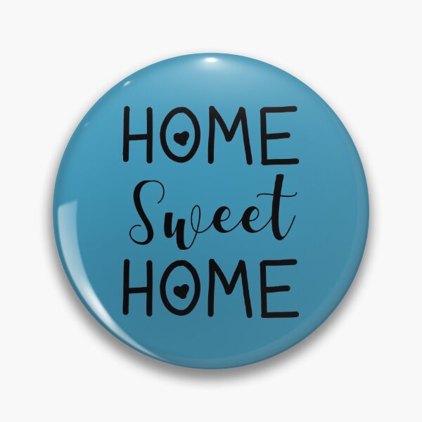 Item preview, Home Sweet Home - Mixed Fonts on Dark Teal designed and sold by Whoopsidoodle.