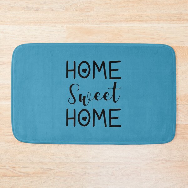 Item preview, Home Sweet Home - Mixed Fonts on Dark Teal designed and sold by Whoopsidoodle.
