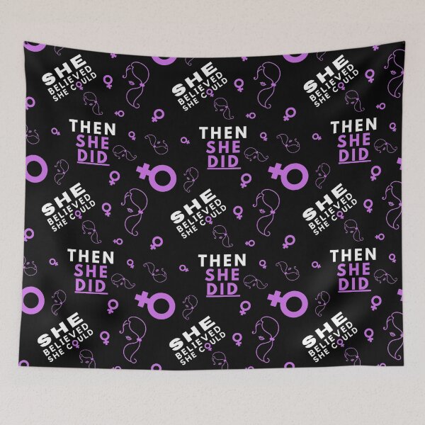 Item preview, She believed she could THEN SHE DID designed and sold by EmbracePLUR.