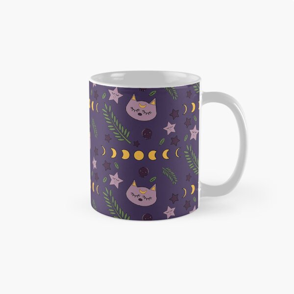 Item preview, witchy cat pattern designed and sold by little-lyon.