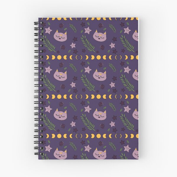 Item preview, witchy cat pattern designed and sold by little-lyon.