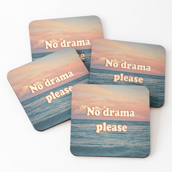 Item preview, No drama please designed and sold by stonedwitch.