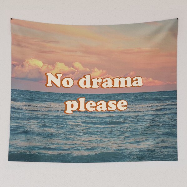Item preview, No drama please designed and sold by stonedwitch.