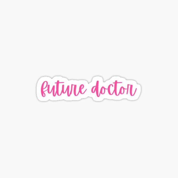 Future Doctor Sticker