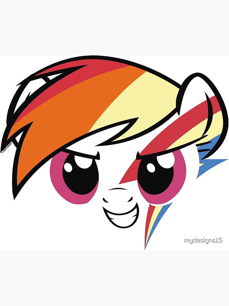 Rainbow Dash My Little Pony Friendship is Magic Art Print Poster -   Canada