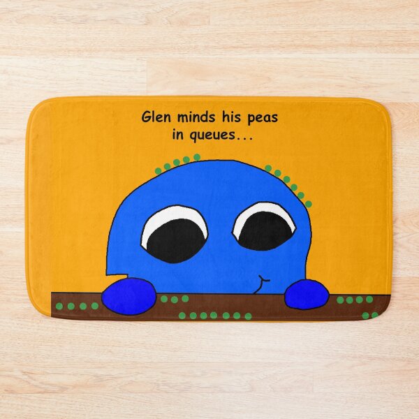 Item preview, Glen Minds his Peas in Queues designed and sold by Theophanes Avery.