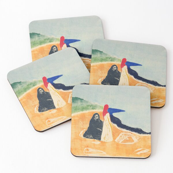 Item preview, Two women on the Shore, Edward Munch 1898 designed and sold by Nostrathomas66.