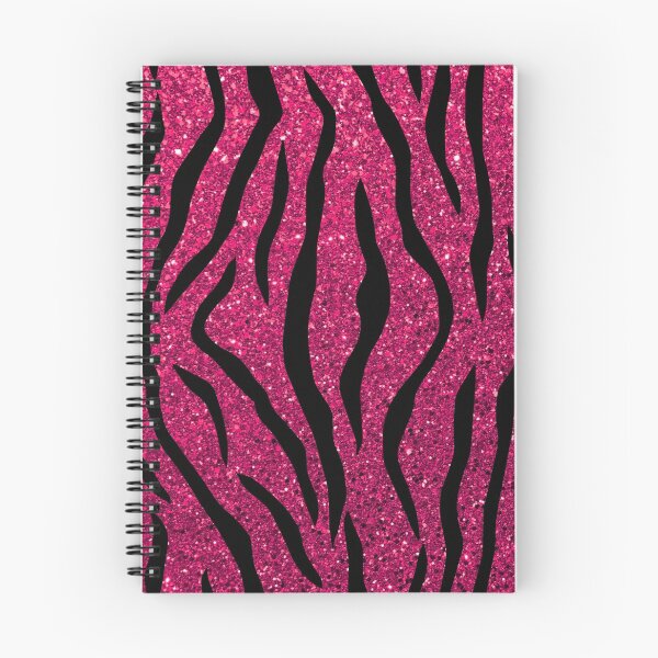 Item preview, Dark Pink Glitter Effect Tiger Stripes designed and sold by WOW TeesAndThings.