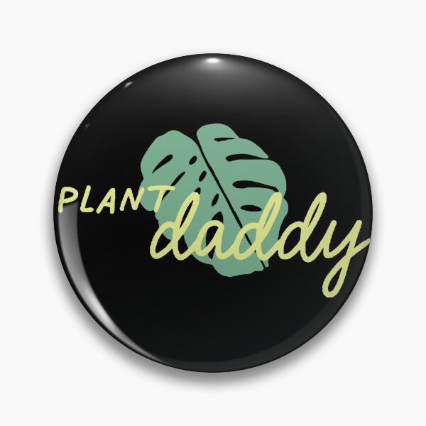 Item preview, plant daddy dad plants lover hobby enthusiast man green minimal writing big leave monstera colorful designed and sold by am-mantilla2156.
