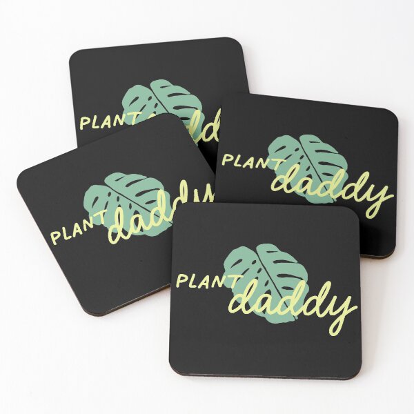 Item preview, plant daddy dad plants lover hobby enthusiast man green minimal writing big leave monstera colorful designed and sold by am-mantilla2156.
