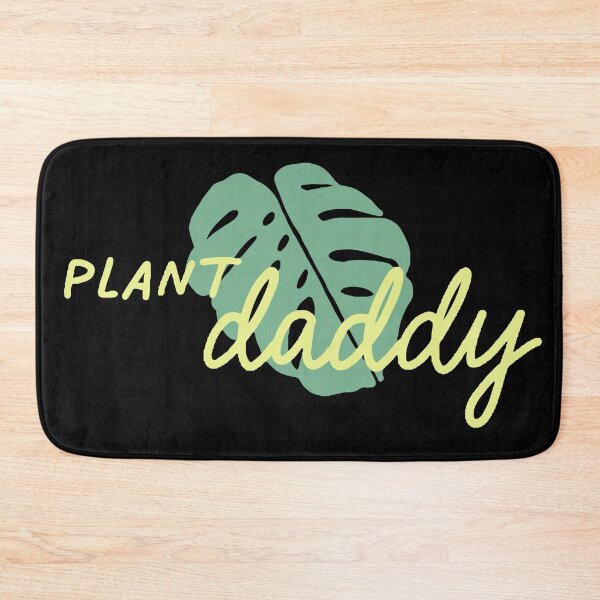 Item preview, plant daddy dad plants lover hobby enthusiast man green minimal writing big leave monstera colorful designed and sold by am-mantilla2156.