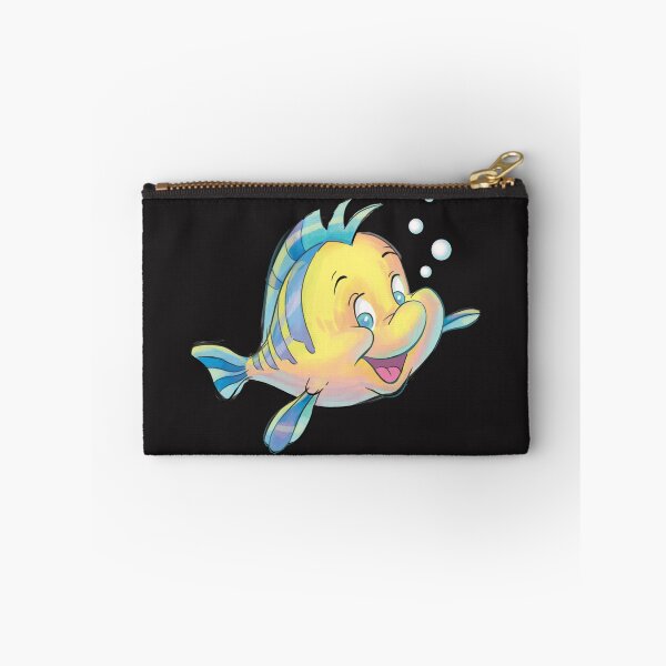 Item preview, Flounder Bubbles Cute Smiling Fish designed and sold by mydesigns15.