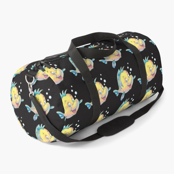 Item preview, Flounder Bubbles Cute Smiling Fish designed and sold by mydesigns15.