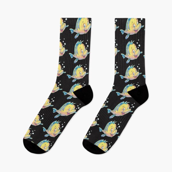 Item preview, Flounder Bubbles Cute Smiling Fish designed and sold by mydesigns15.