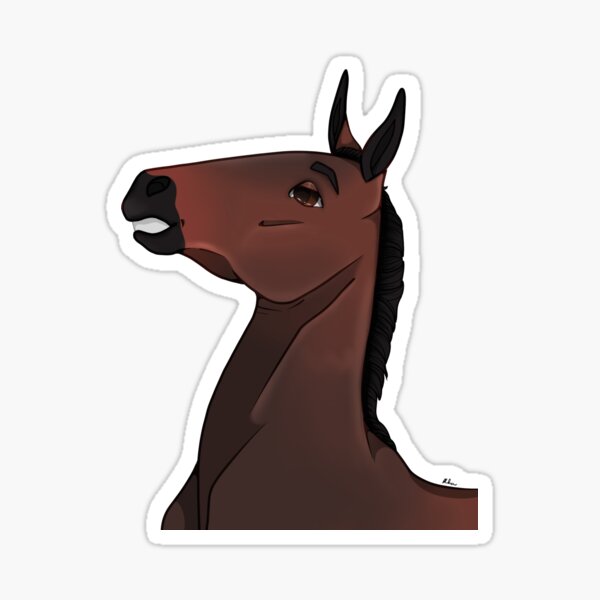 Aperçu de l'œuvre Cheval bai créée et vendue par teddiwinkles.
