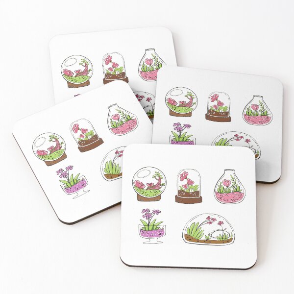 Item preview, Kawaii flower stickers designed and sold by nadiahaq.