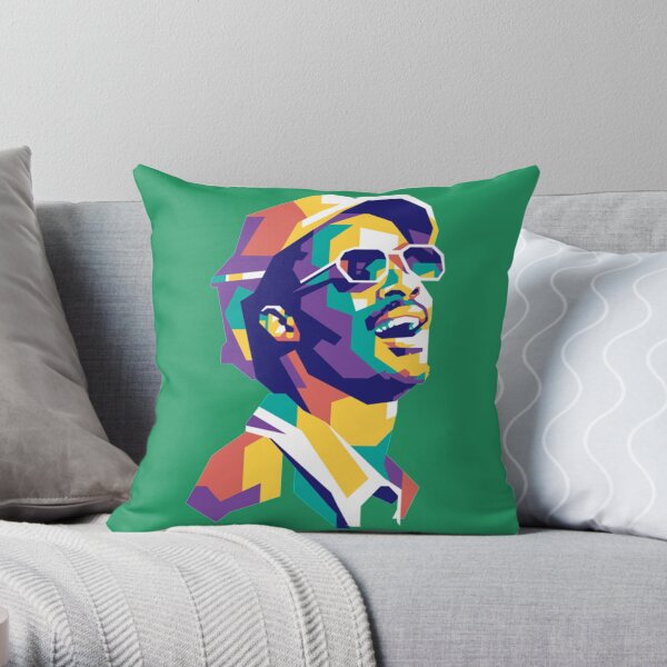 Stevie Wonder Stevie wonder Throw Pillow