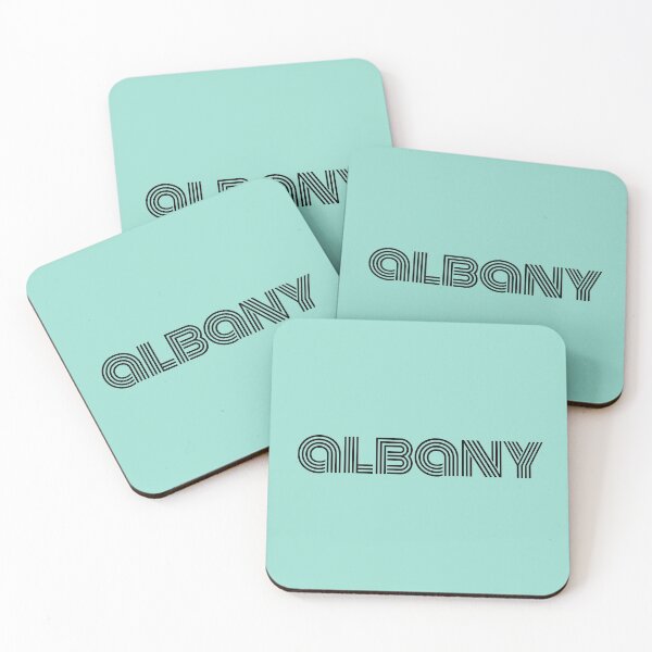 Item preview, Albany, black in cool font #1 designed and sold by BatemanBranding.