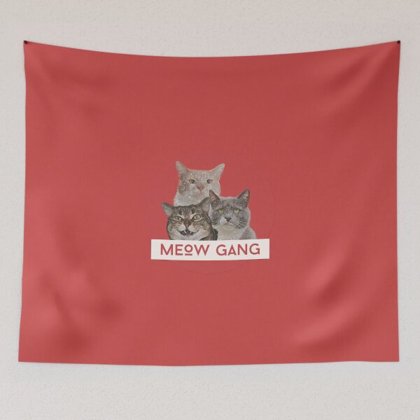 Item preview, meow gang designed and sold by ewoio.