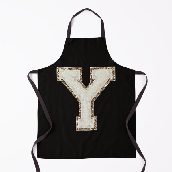 Item preview, Y - Blanc Glitter Varsity Letter Patches designed and sold by Monograms Ultd.