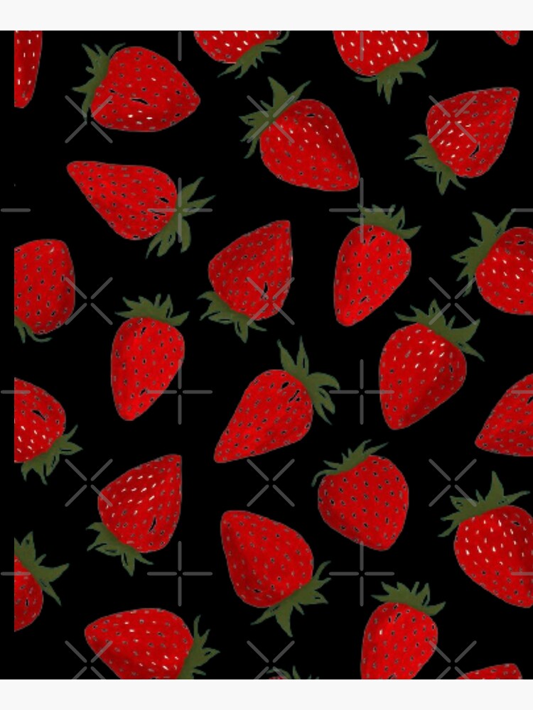 Strawberry pattern by Wowcreats