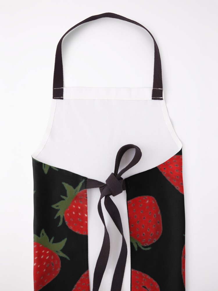 Alternate view of Strawberry pattern Apron