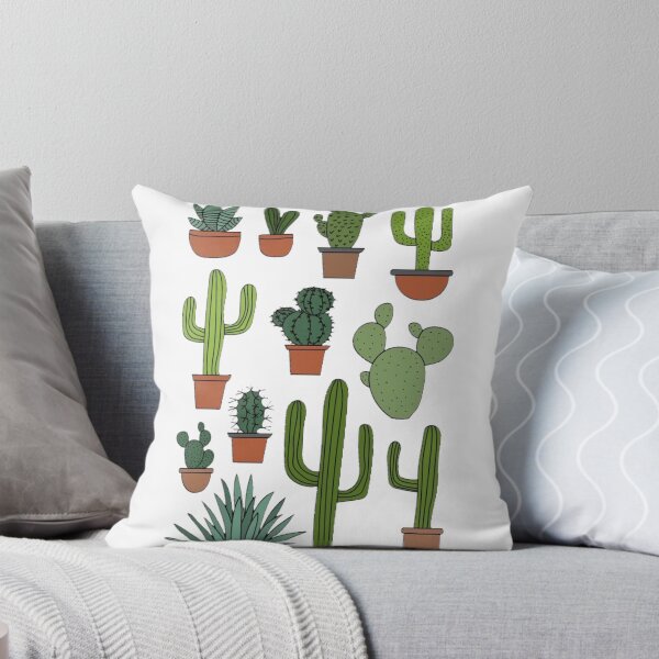 Aperçu de l'œuvre  Cactus mignons créée et vendue par Cutestickers23.
