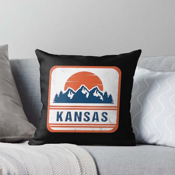 Item preview, Retro Vintage Kansas USA Mountain Gift for Men Shirt designed and sold by Fatherday9851.