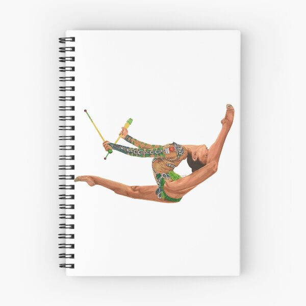 Item preview, Rhythmic Gymnastics Alexandra Soldatova Clubs  designed and sold by rhythmicdrawing.