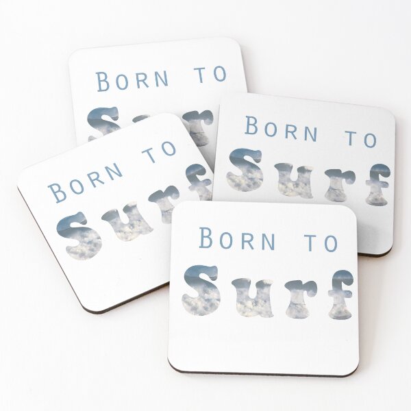 Item preview, Born to Surf designed and sold by FunkyTowns.