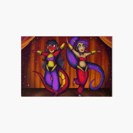 Shantae Art Board Prints | Redbubble